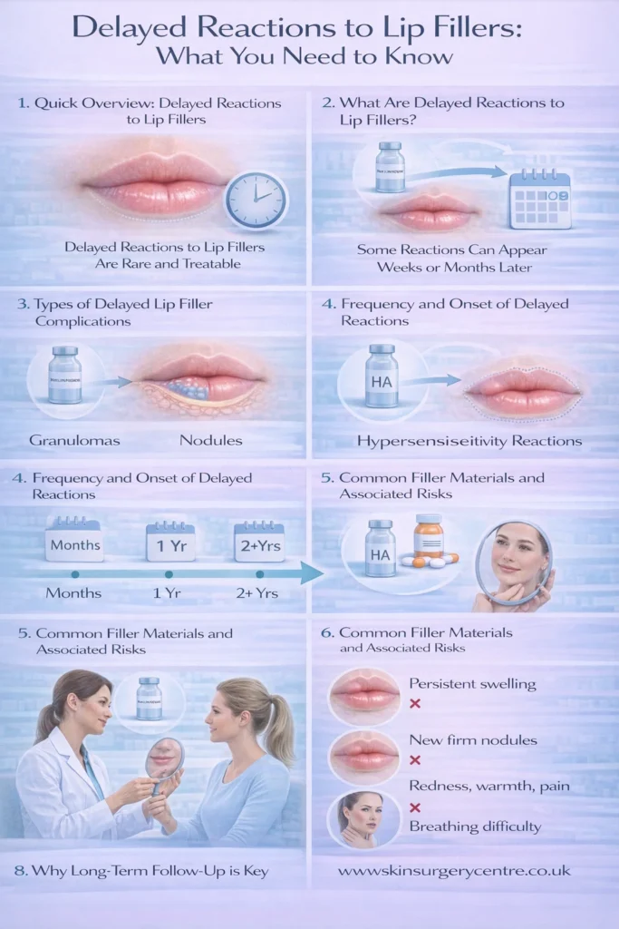 Delayed Reactions to Lip Fillers